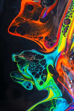 Abstract Art Backgrounds contrast liquid color effect