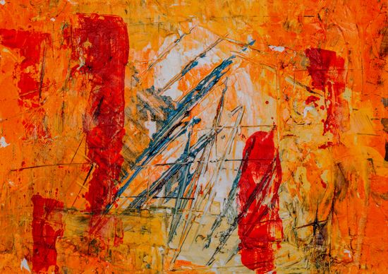 abstract art painting grunge scratch 