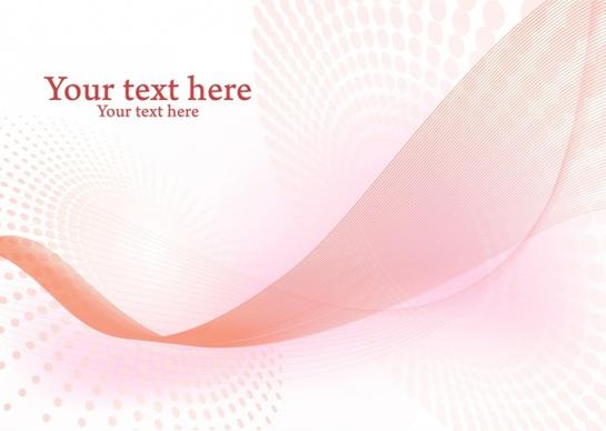 abstract background 3d pink curves decor