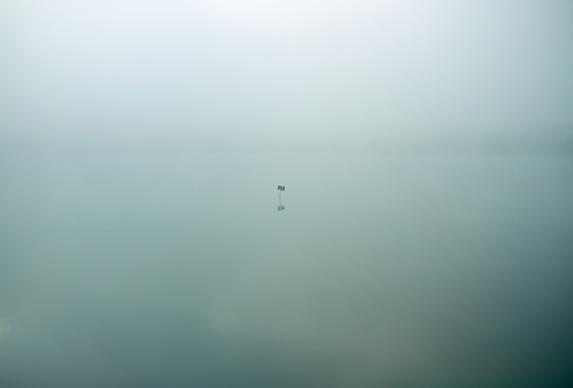 abstract background dawn fog lake landscape light