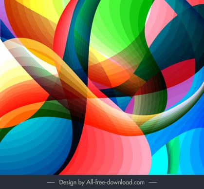 abstract background template colorful dynamic illusion decor