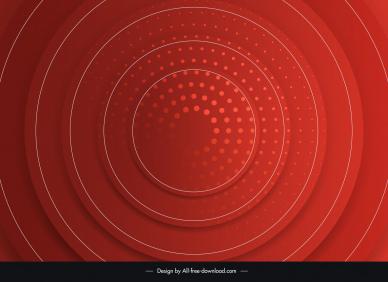 abstract background template concentric circles design