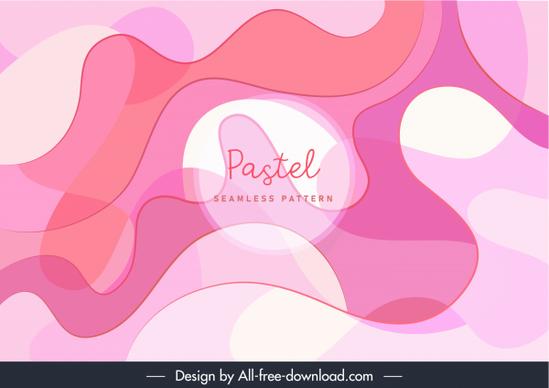 abstract background template dynamic curves sketch pastel decor
