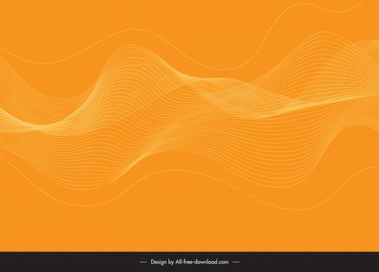 abstract background template dynamic waving curved lines