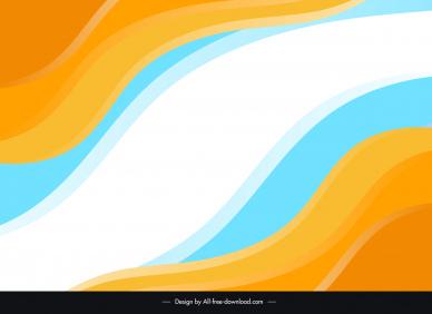 abstract  background template elegant bright dynamic curve