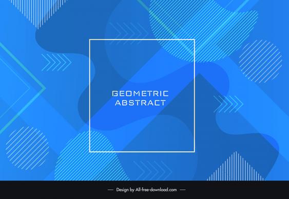 abstract background template elegant flat  curves circles arrows