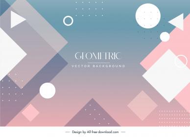 abstract background template elegant flat geometry layout