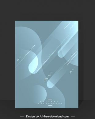 abstract background template flat dynamic decor
