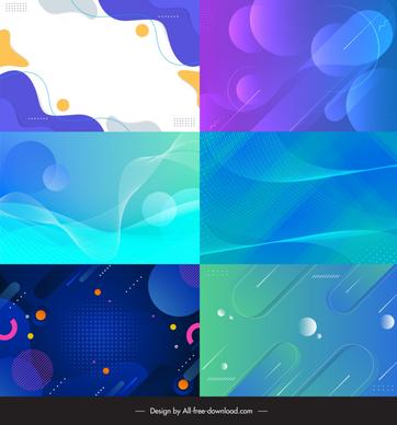 abstract background templates collection elegant geometry 