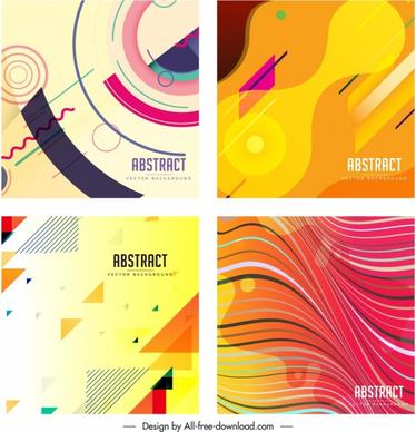 abstract background templates colorful geometric dynamic design