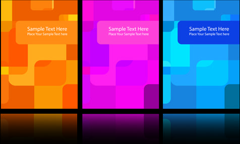 abstract backgrounds for business cards design vector