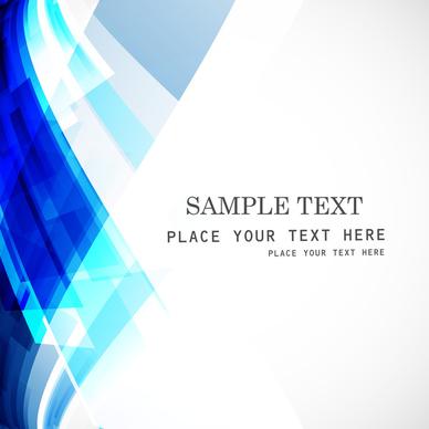 abstract blue colorful stylish wave technology white background vector