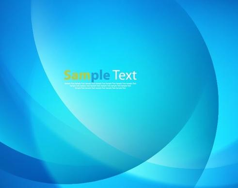 abstract blue smooth design vector illustration