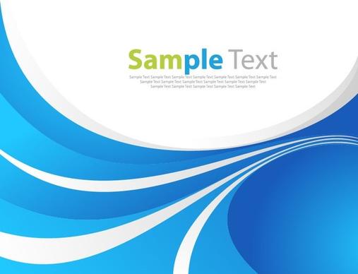 abstract blue vector art background graphic