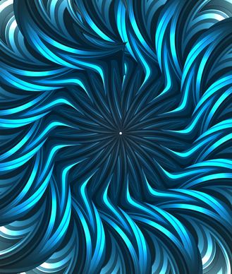 abstract bright blue colorful vector background