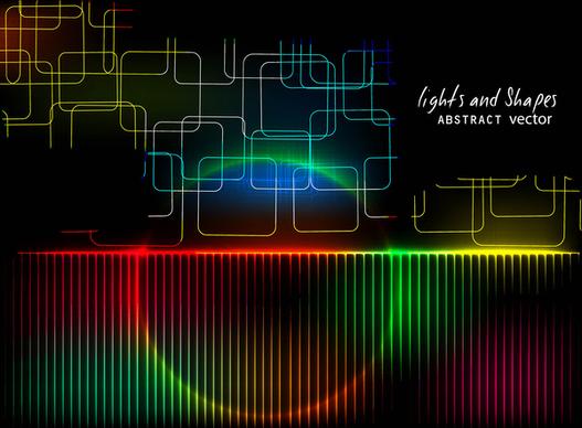 abstract bright colorful dynamic vector background
