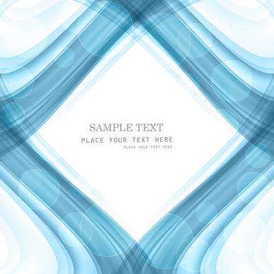 abstract business technology colorful blue wave vector whit