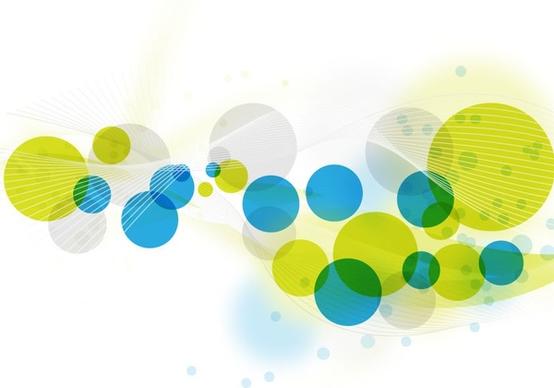 abstract circles background vector graphic art