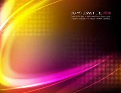 abstract color background shiny vector
