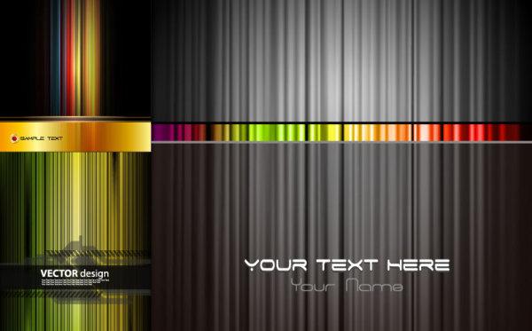 abstract colored vertical background vector