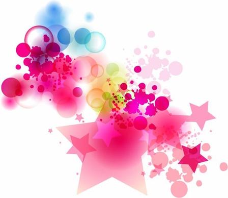 Abstract Colorful Background Vector Art Graphic