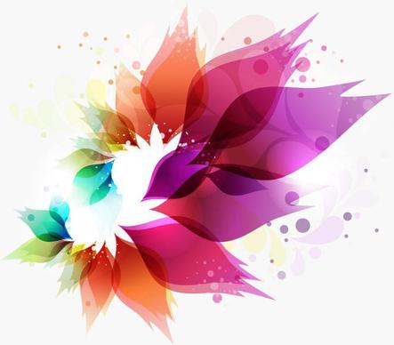 Abstract Colorful Design Vector Background Art