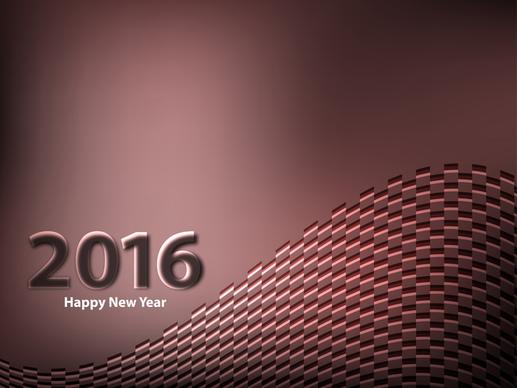 abstract colorful new year 2016 background