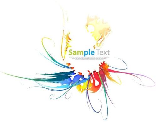 Abstract Colorful Vector Art
