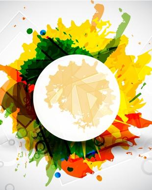 decorative abstract background dynamic colors mixture modern decor