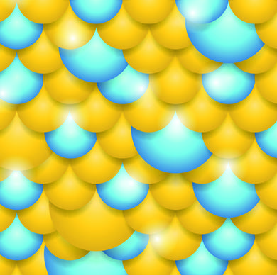 abstract fish scale vector background