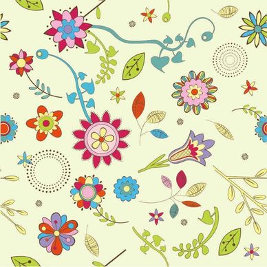 abstract flower pattern background