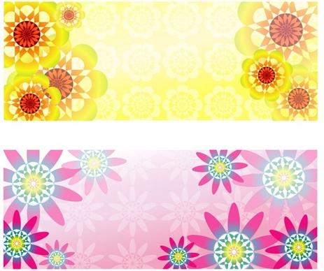 abstract flower pattern background graphic