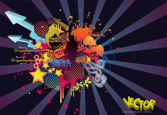 abstract free vector background