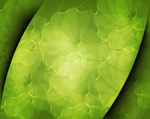 abstract green art background vector illustration