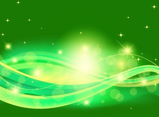Abstract Green Background Design Vector Illustration