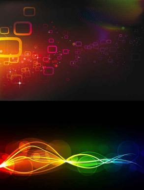 Abstract Light backgrounds
