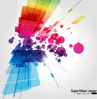 abstract luminous dynamic background free vector