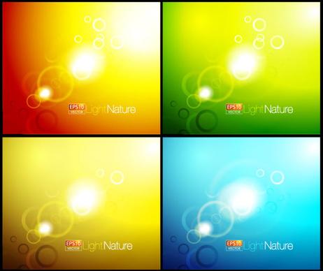 abstract of halation background vector