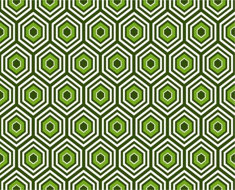 abstract pattern design green geometric seamless style