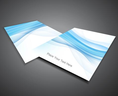 abstract professional business brochure design presentation vector background