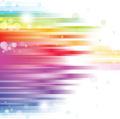 Abstract Rainbow Background Vector