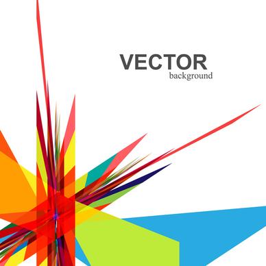 abstract rainbow colorful creative technology vector design