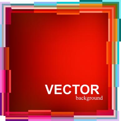 abstract rainbow colorful creative vector design