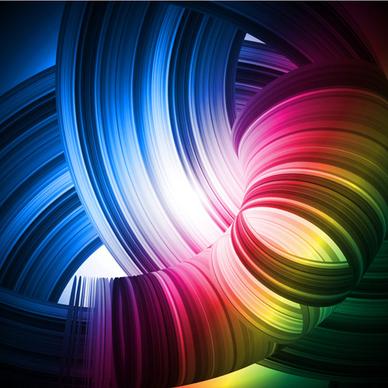 abstract swirl shining background vectors