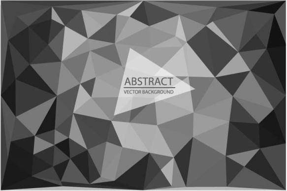 abstract triangle embossment vector background