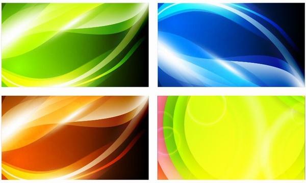 Abstract Vector Background Graphic Set