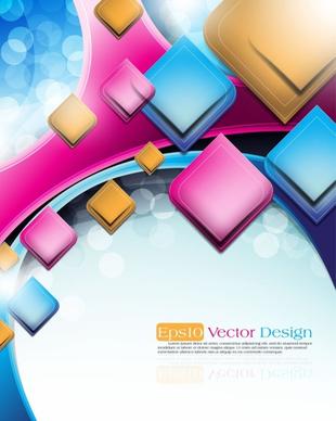 abstract vector background object 03 vector