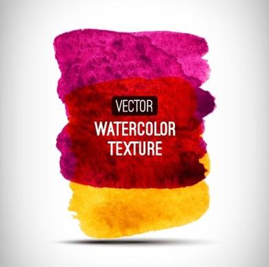 abstract watercolor texture background vector
