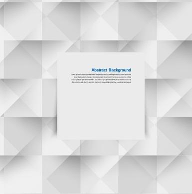 abstract white square vector background
