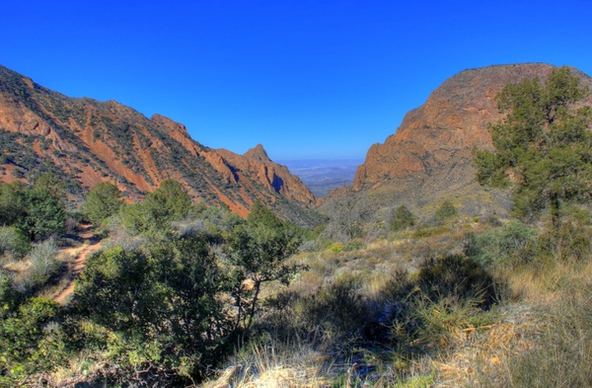 across the valley at big bend national park texas